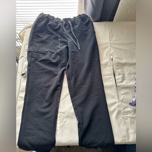 Black Jogger Scrub Pants
